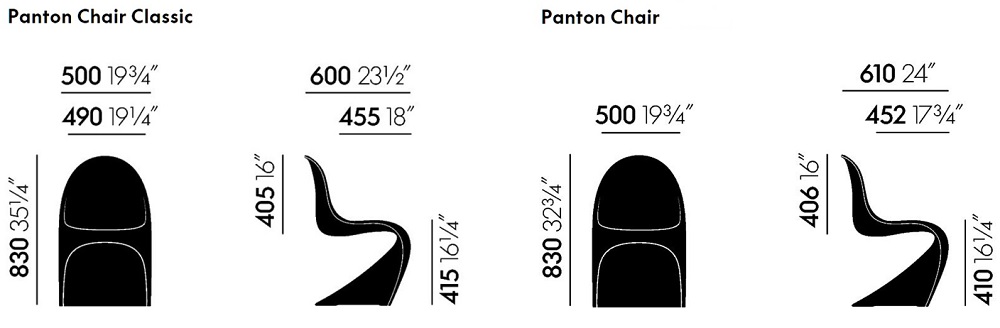 PantonChair_size